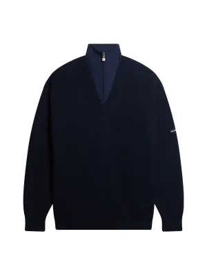 Balenciaga Layered V-Neck Knitted Tracksuit