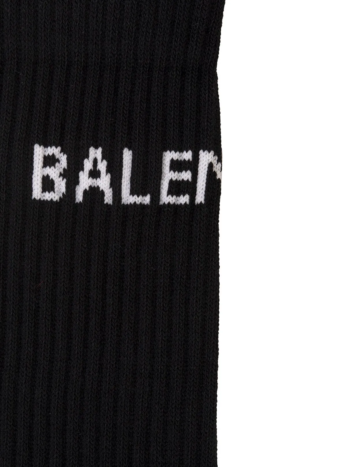 Balenciaga Logo Intarsia Socks