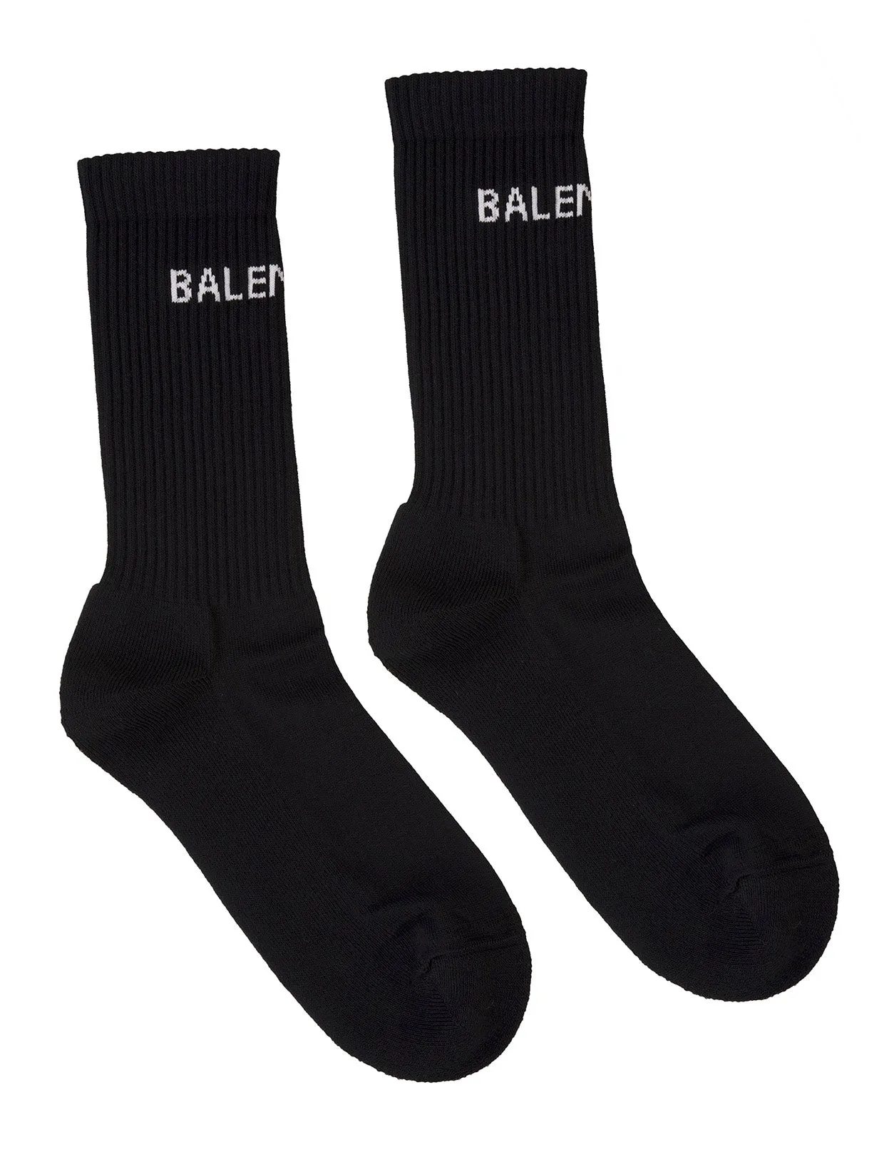 Balenciaga Logo Intarsia Socks