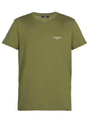 Balmain Logo Printed Crewneck T-Shirt