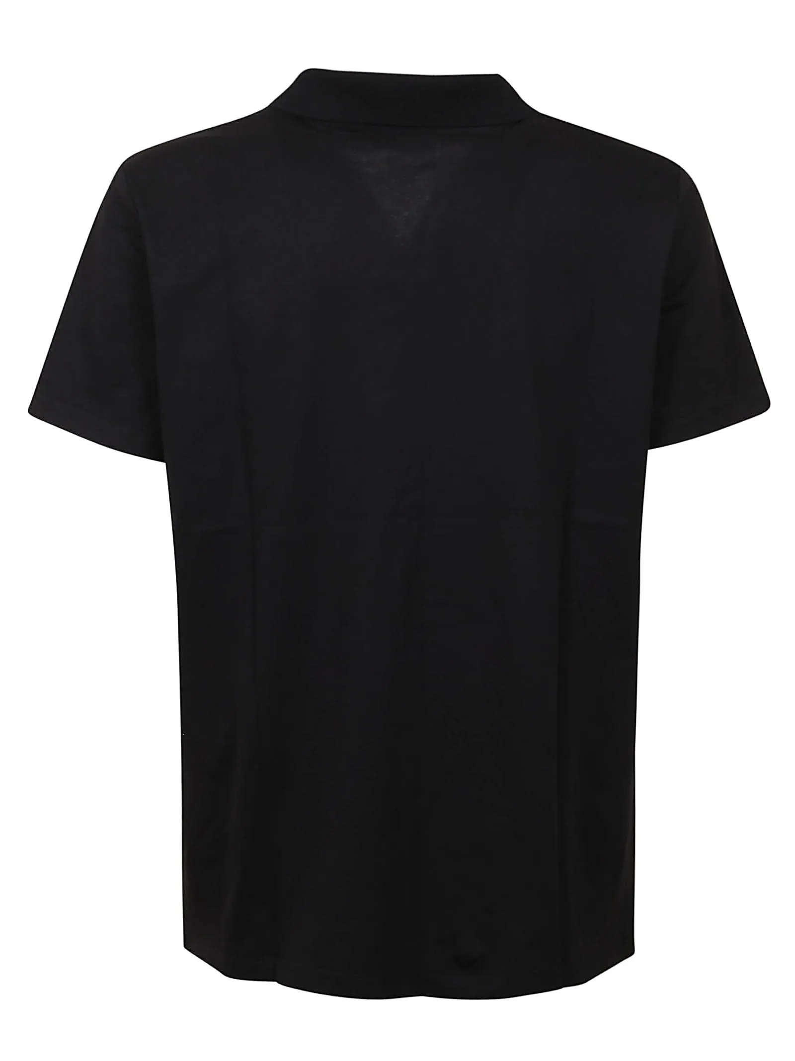 Balmain Logo Printed Short-Sleeved Polo Shirt