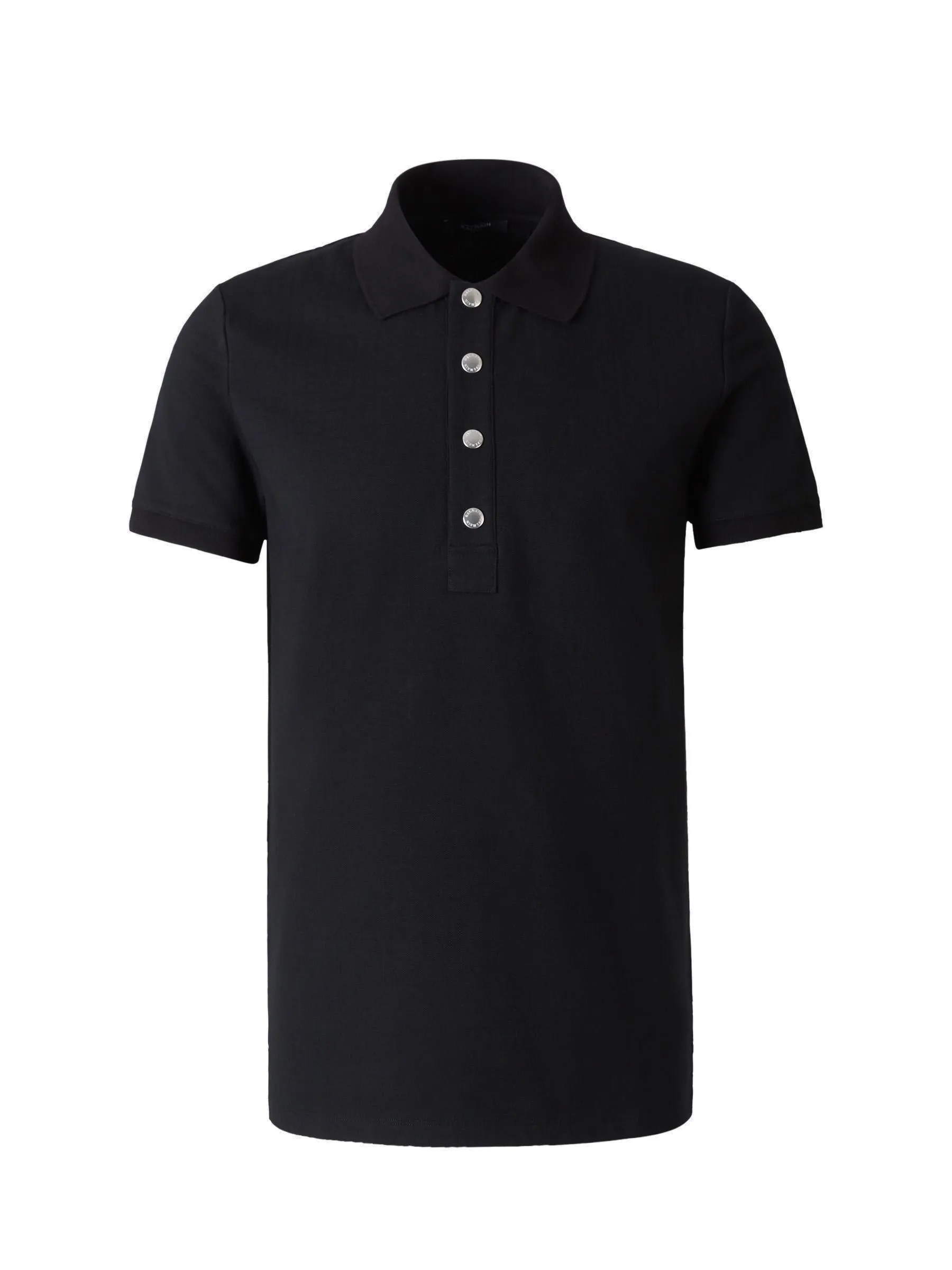Balmain Monogram Jacquard Polo Shirt
