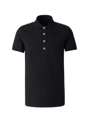 Balmain Monogram Jacquard Polo Shirt
