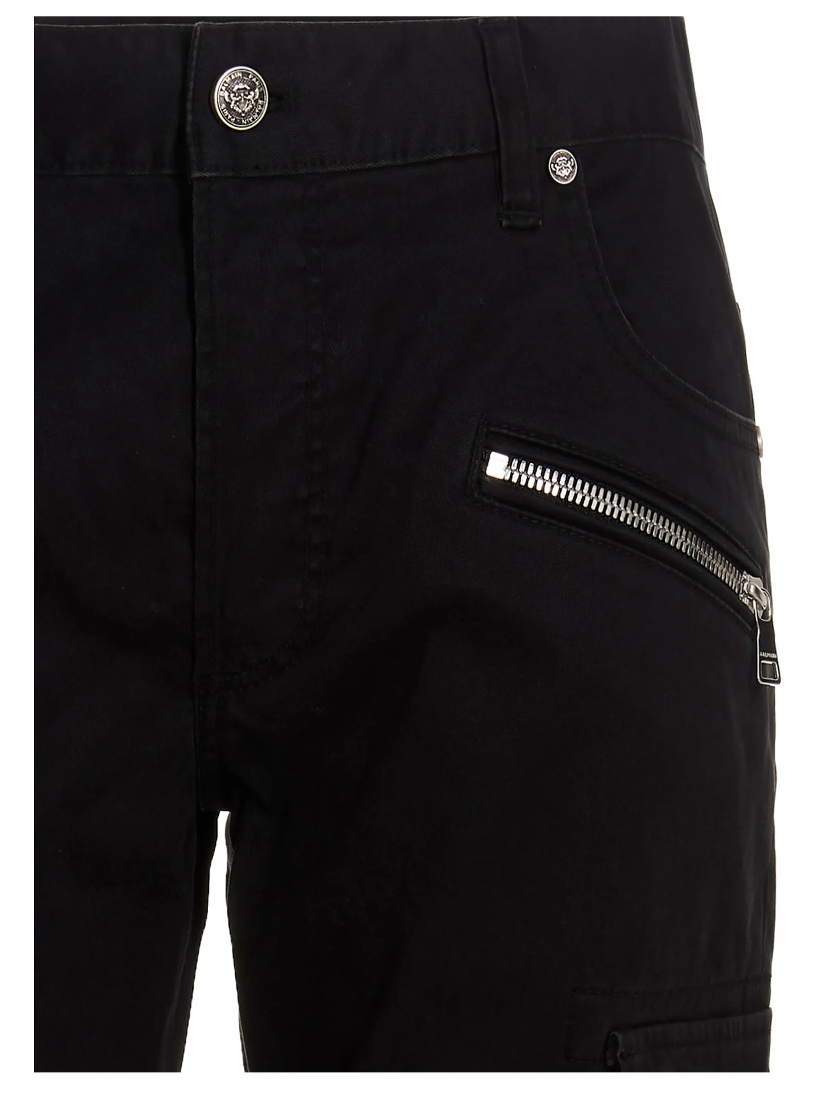 Balmain Straight-Leg Cargo Jeans