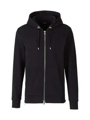 Balmain Zip-Up Hooded Jacket