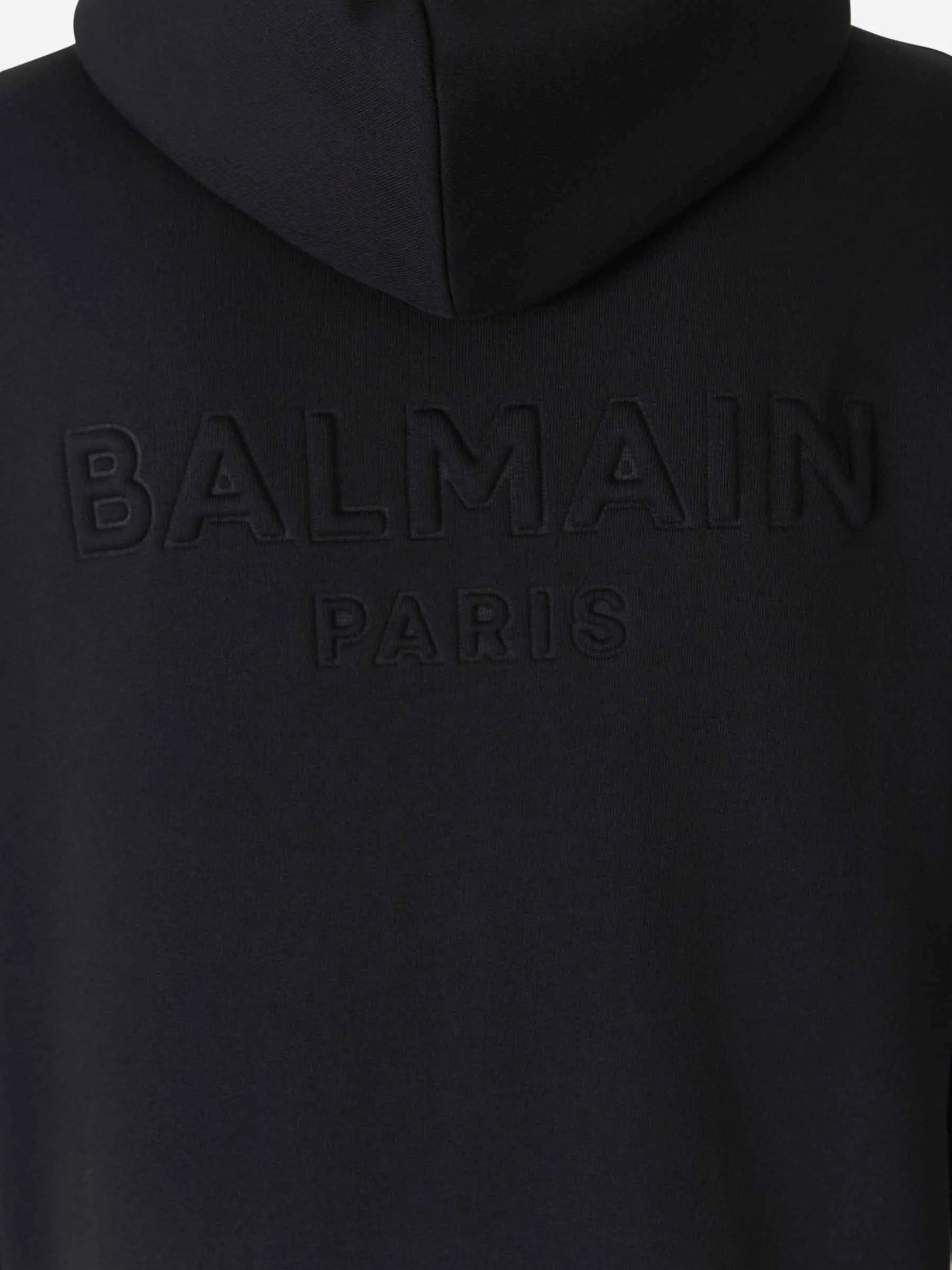 Balmain Zip-Up Hooded Jacket
