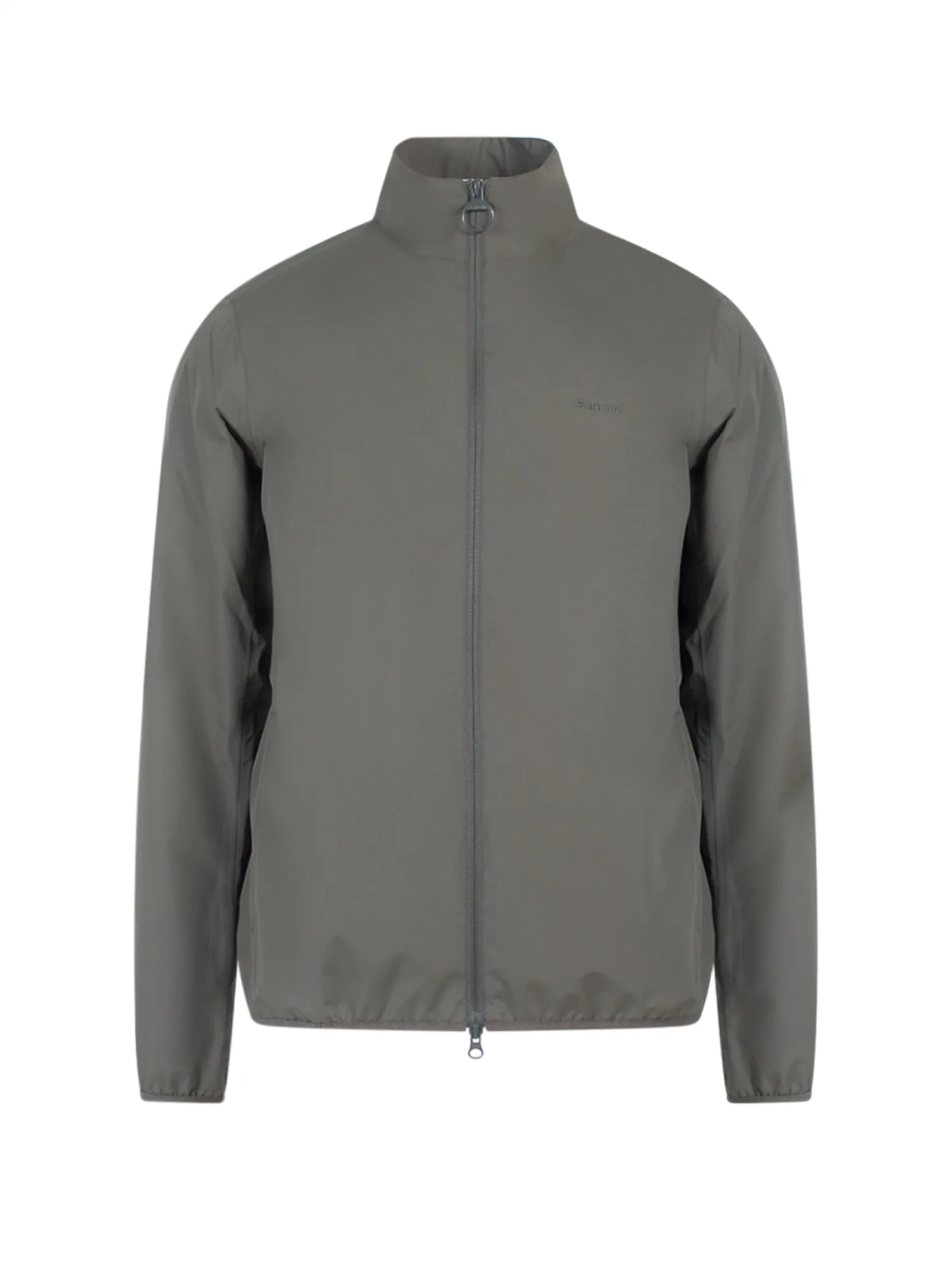 Barbour Logo Embroidered Bomber Jacket