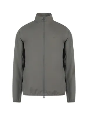 Barbour Logo Embroidered Bomber Jacket