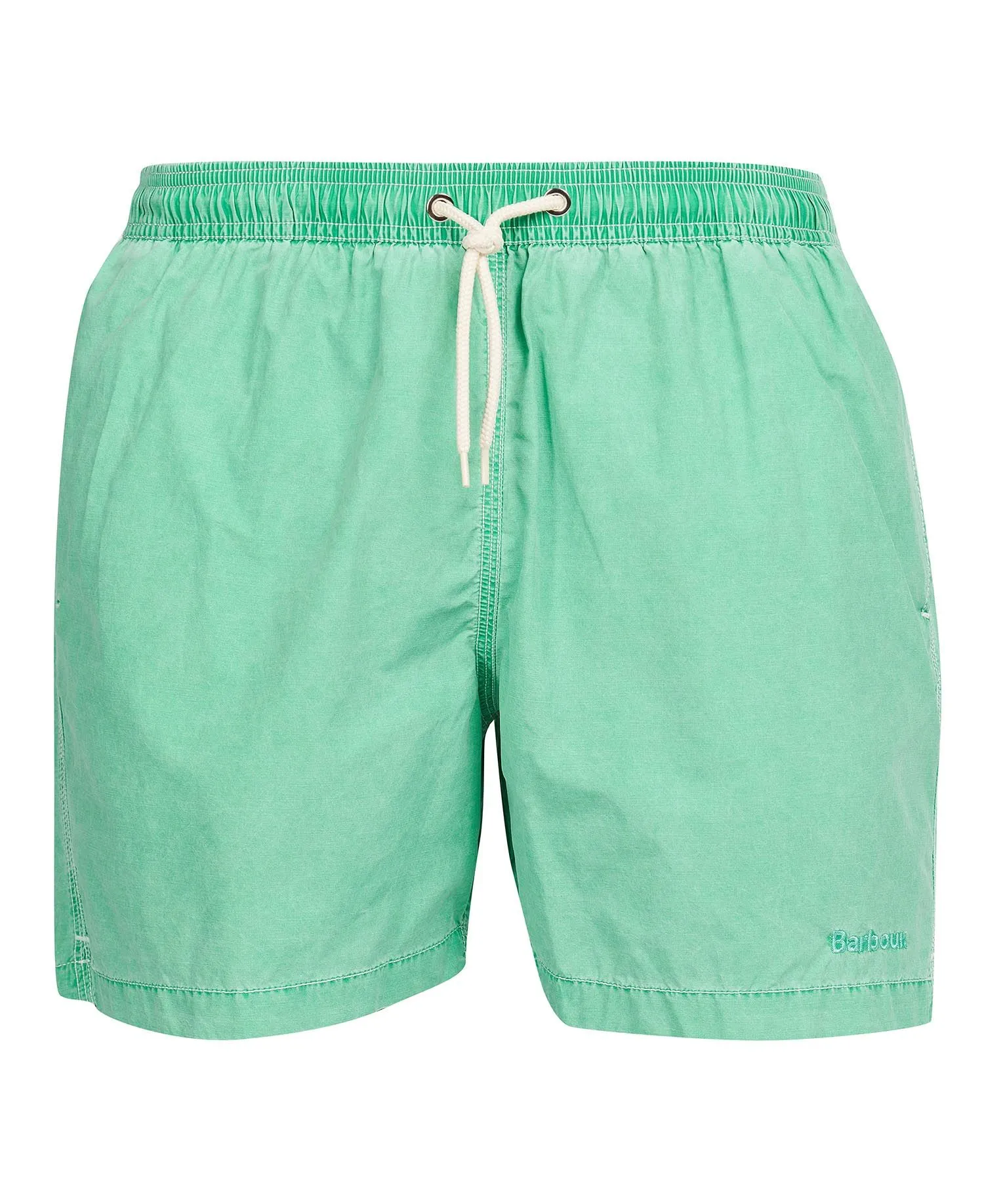 Barbour Logo Embroidered Drawstring Swimshorts