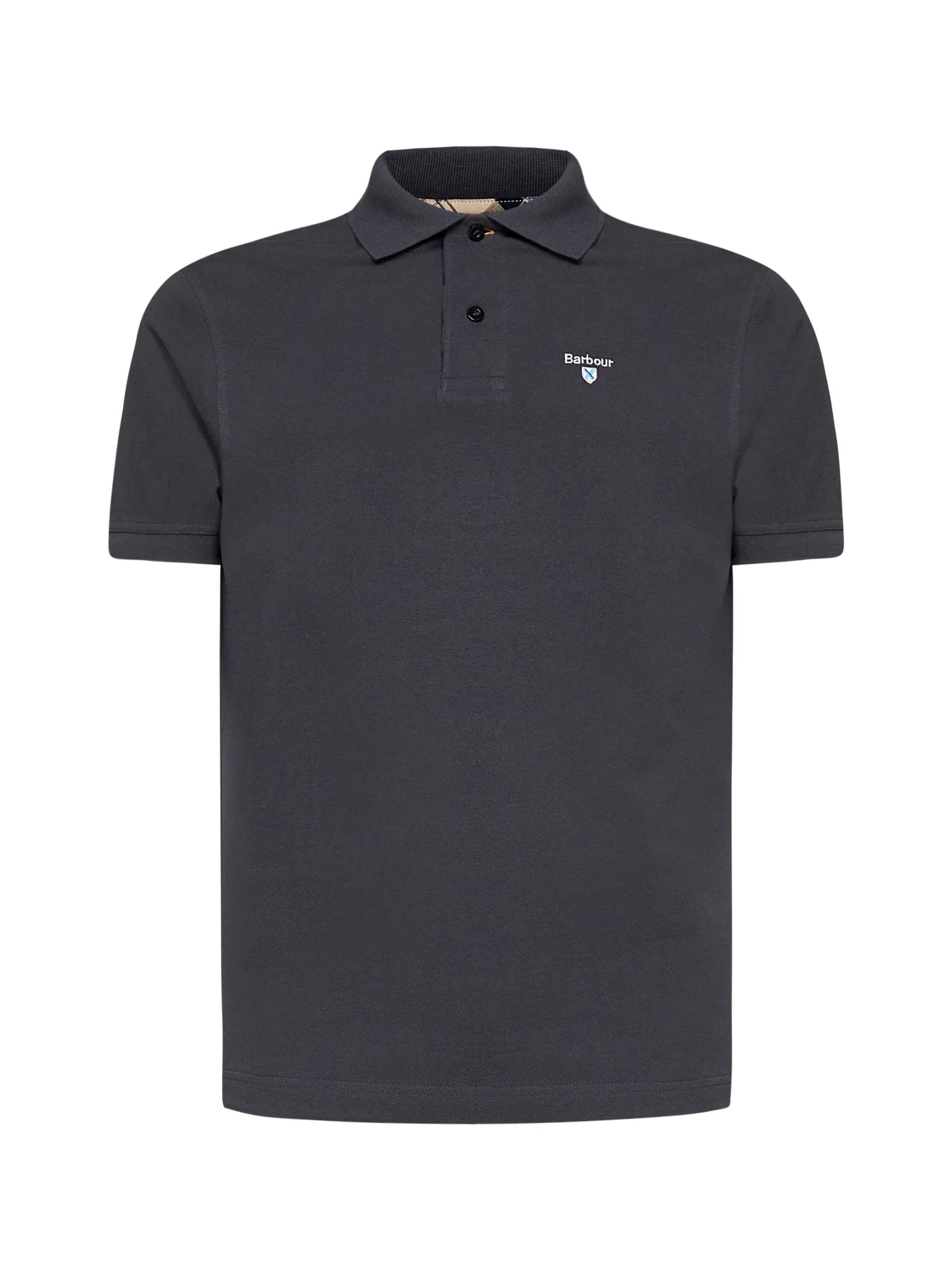 Barbour Logo Printed Short Sleeved Polo Shirt