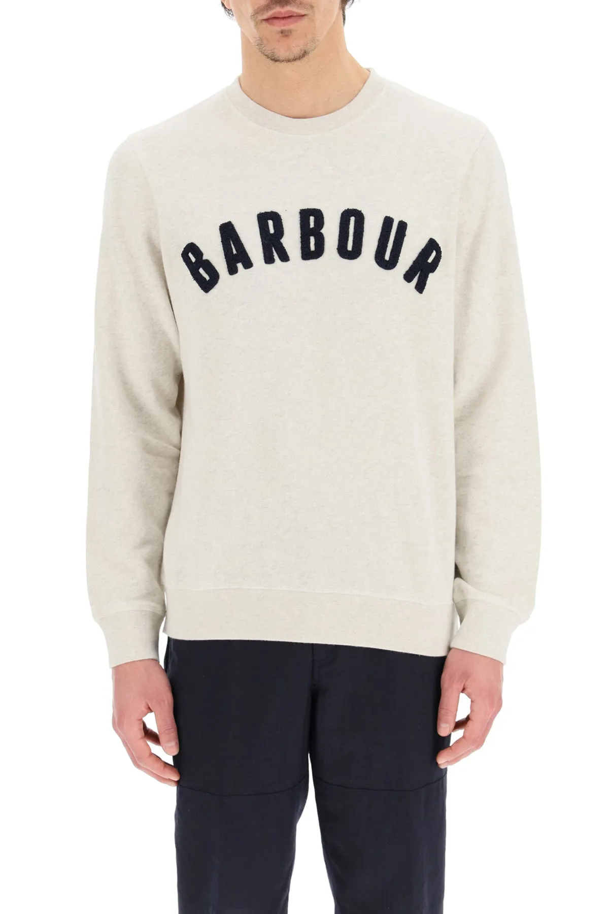 Barbour Prep Logo Crew Neck Sweater