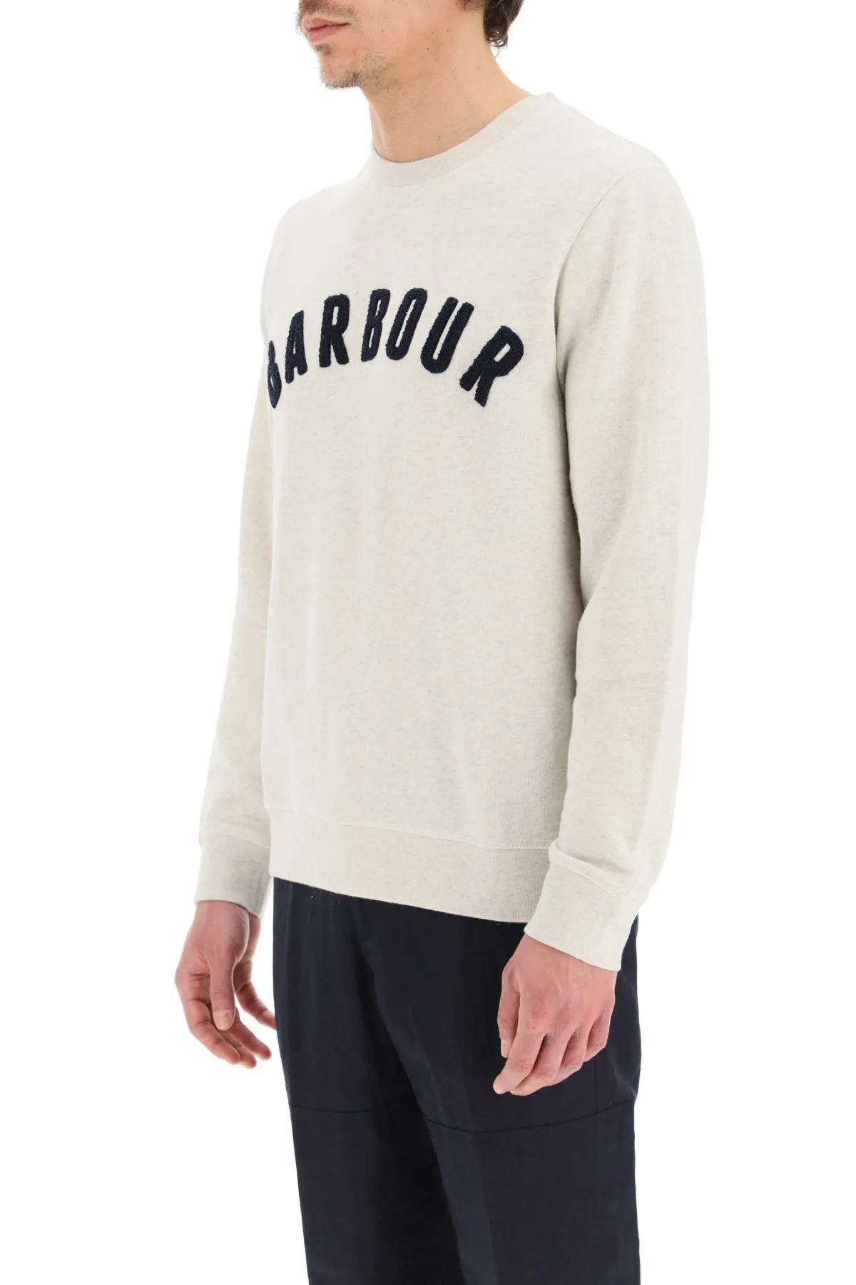 Barbour Prep Logo Crew Neck Sweater