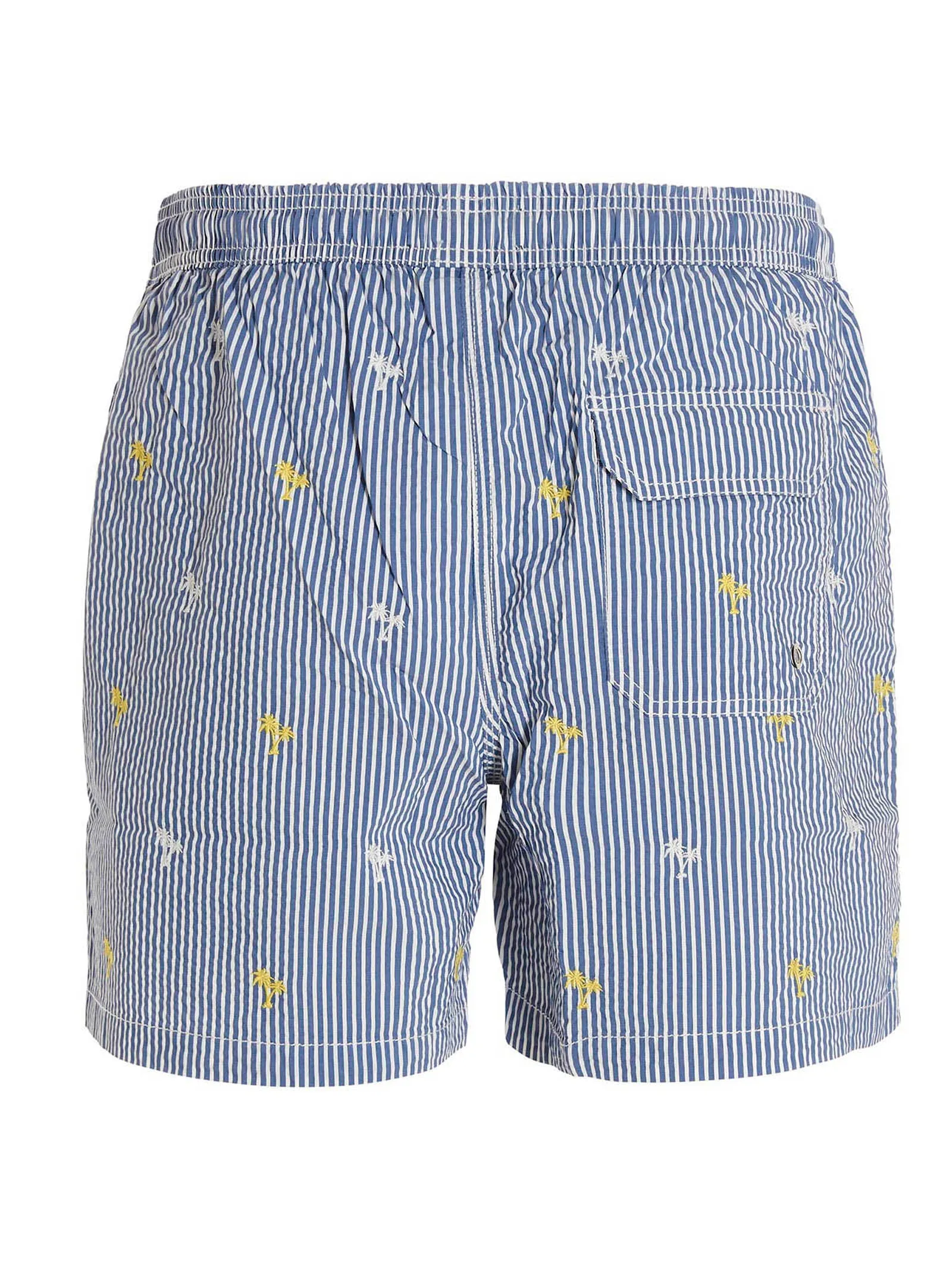 Barbour Striped Drawstring Swim Shorts