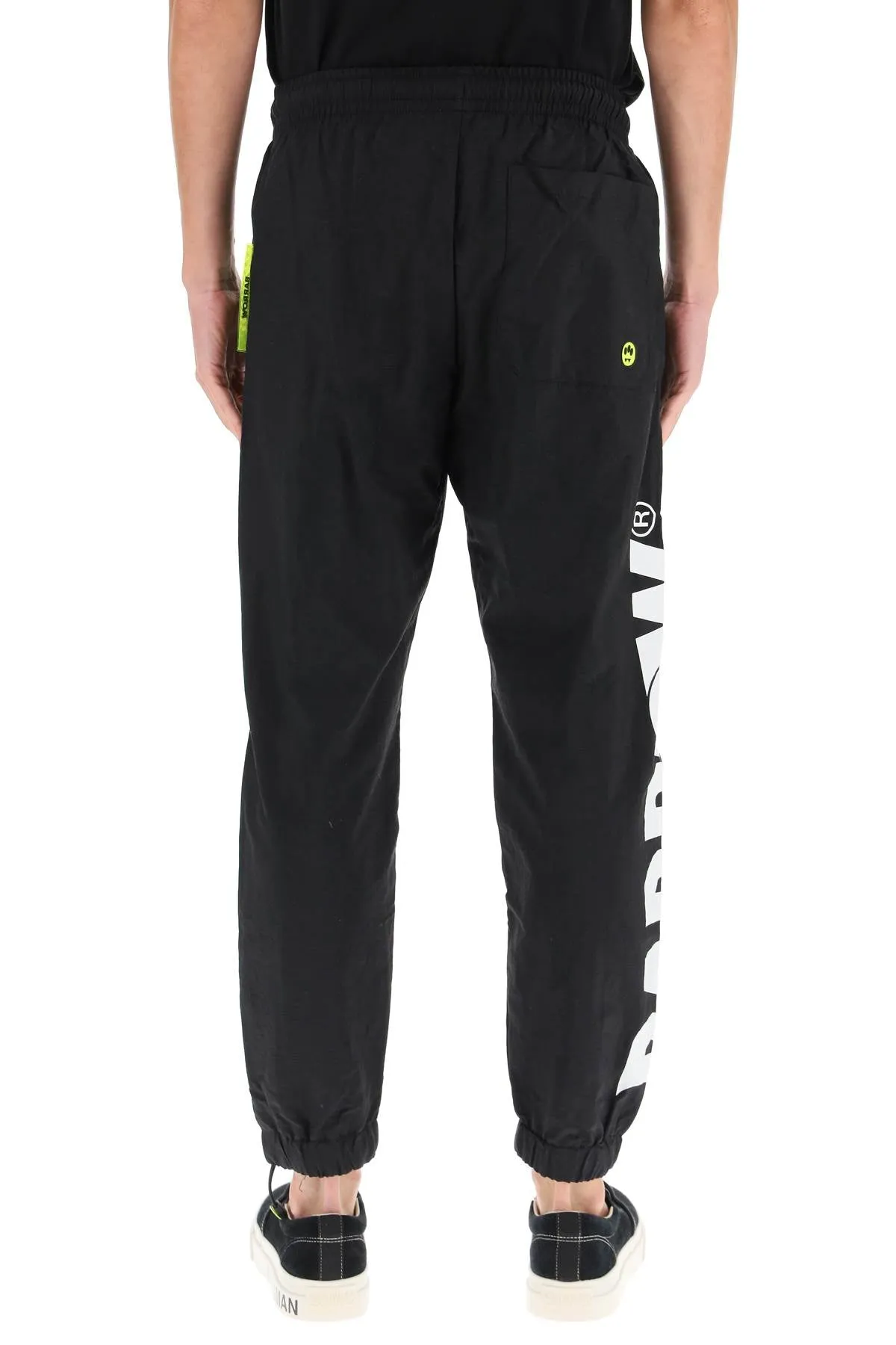 Barrow Logo Printed Drawstring Track Pants