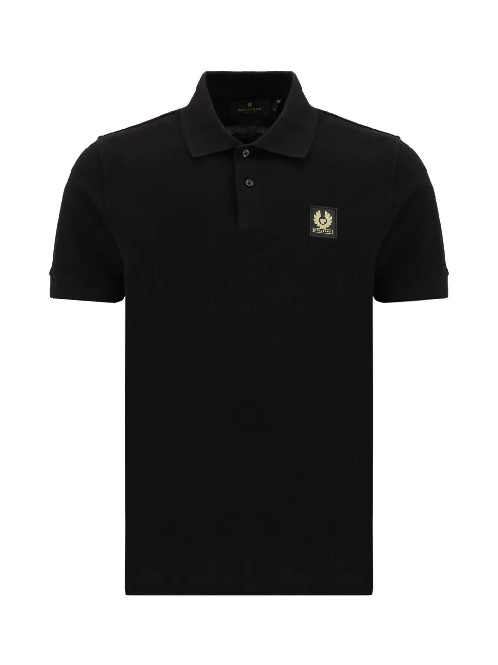 Belstaff Logo Patch Short-Sleeved Polo Shirt