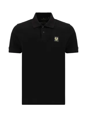 Belstaff Logo Patch Short-Sleeved Polo Shirt