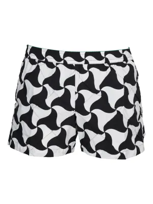 Bottega Veneta Abstract Pattern Swim Shorts
