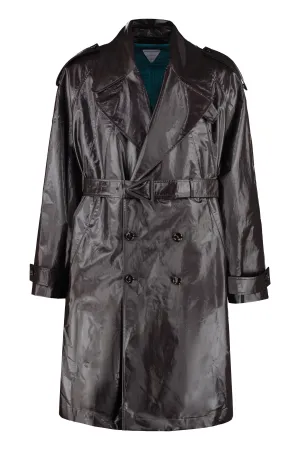 Bottega Veneta Double-Breasted Belted Trench Coat