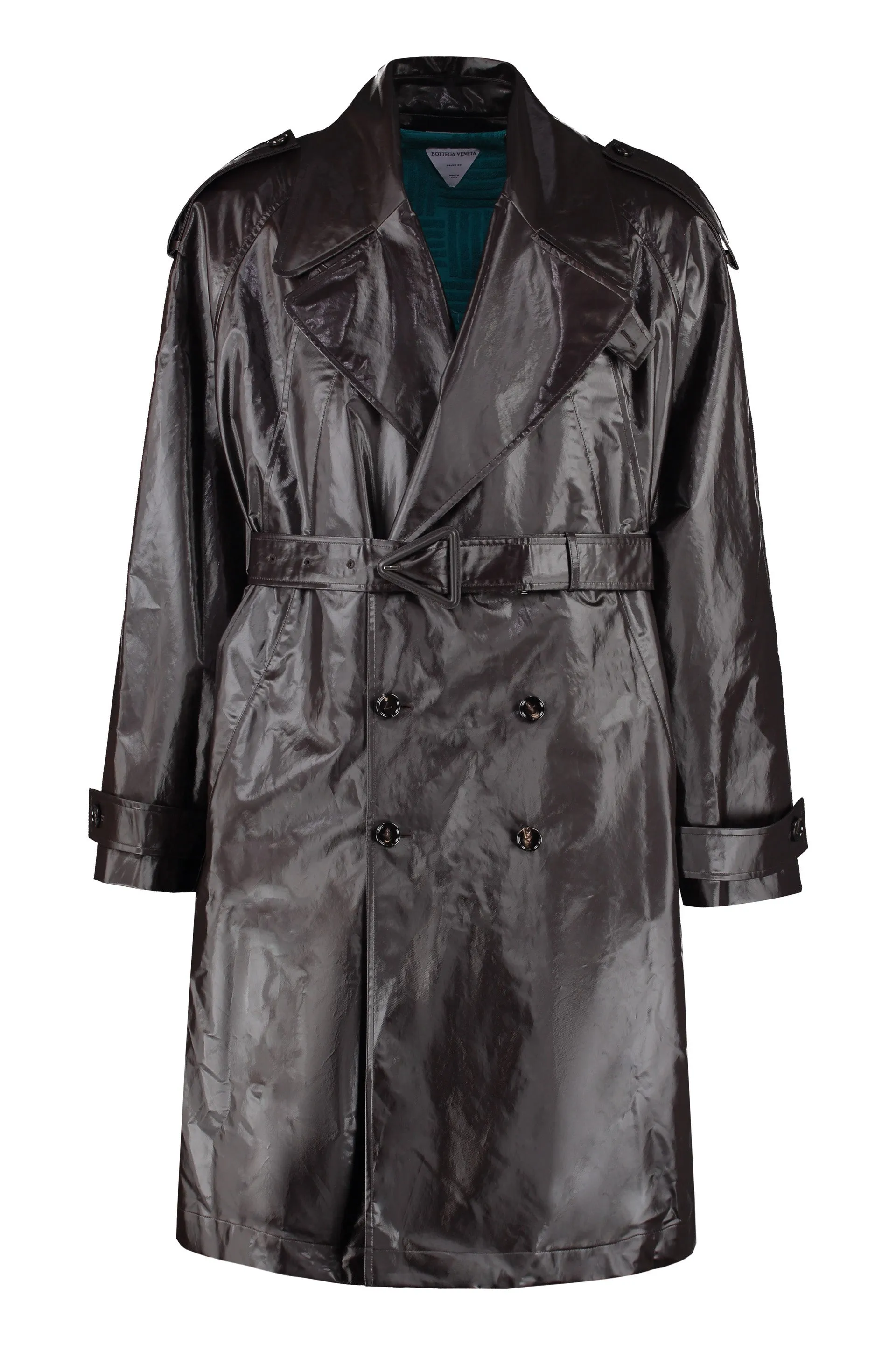 Bottega Veneta Double-Breasted Belted Trench Coat