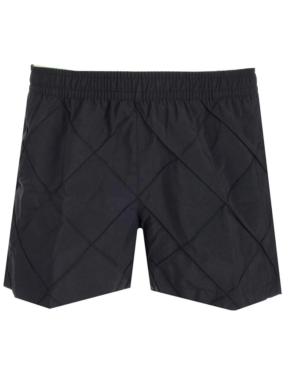Bottega Veneta Geometric Patterned Swim Shorts