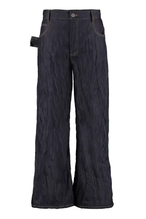 Bottega Veneta High Waist Wide-Leg Jeans