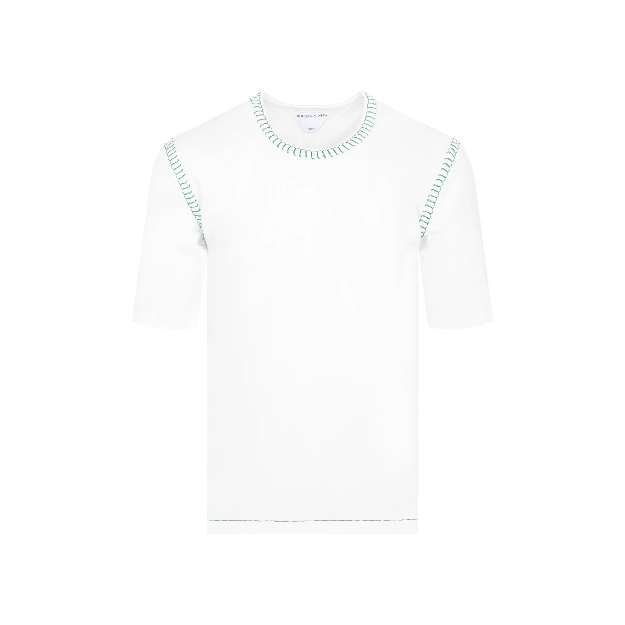 Bottega Veneta Stitch Detailed Crewneck T-Shirt