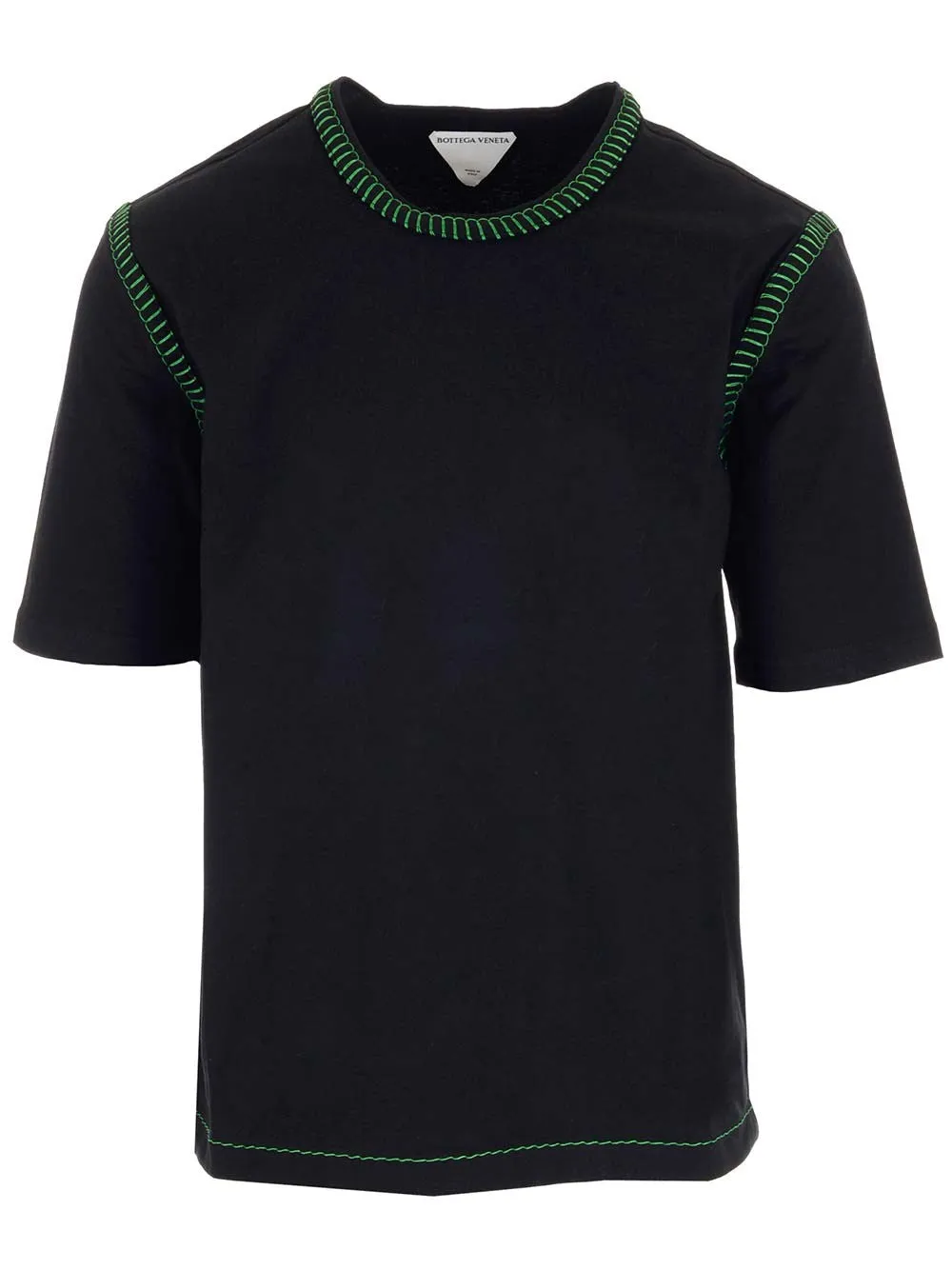 Bottega Veneta Stitch Detailed Crewneck T-Shirt