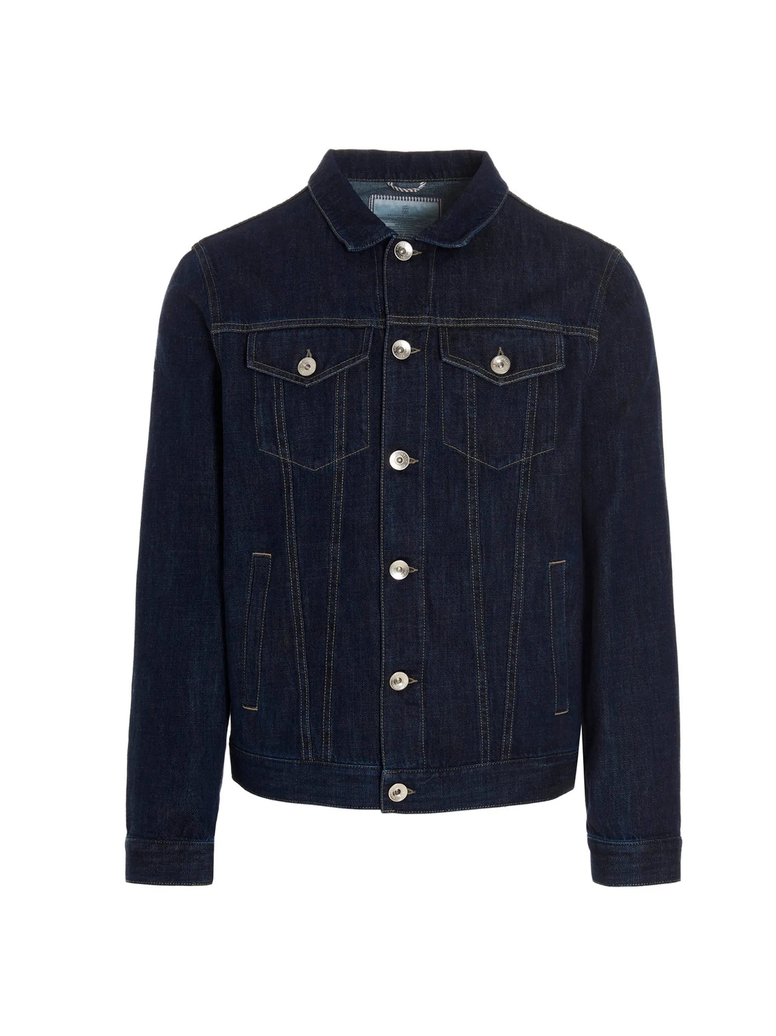 Brunello Cucinelli Buttoned Denim Jacket