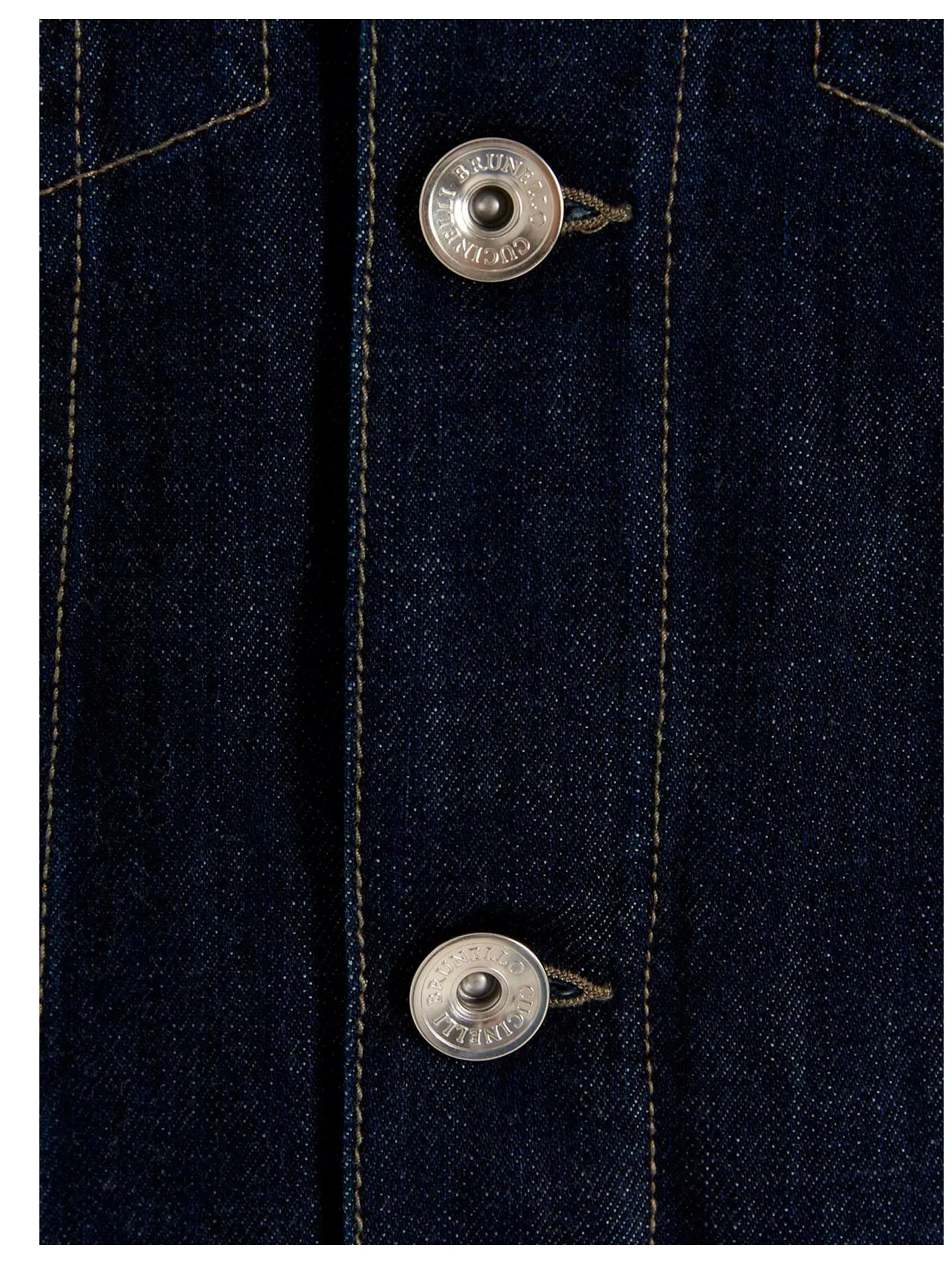 Brunello Cucinelli Buttoned Denim Jacket
