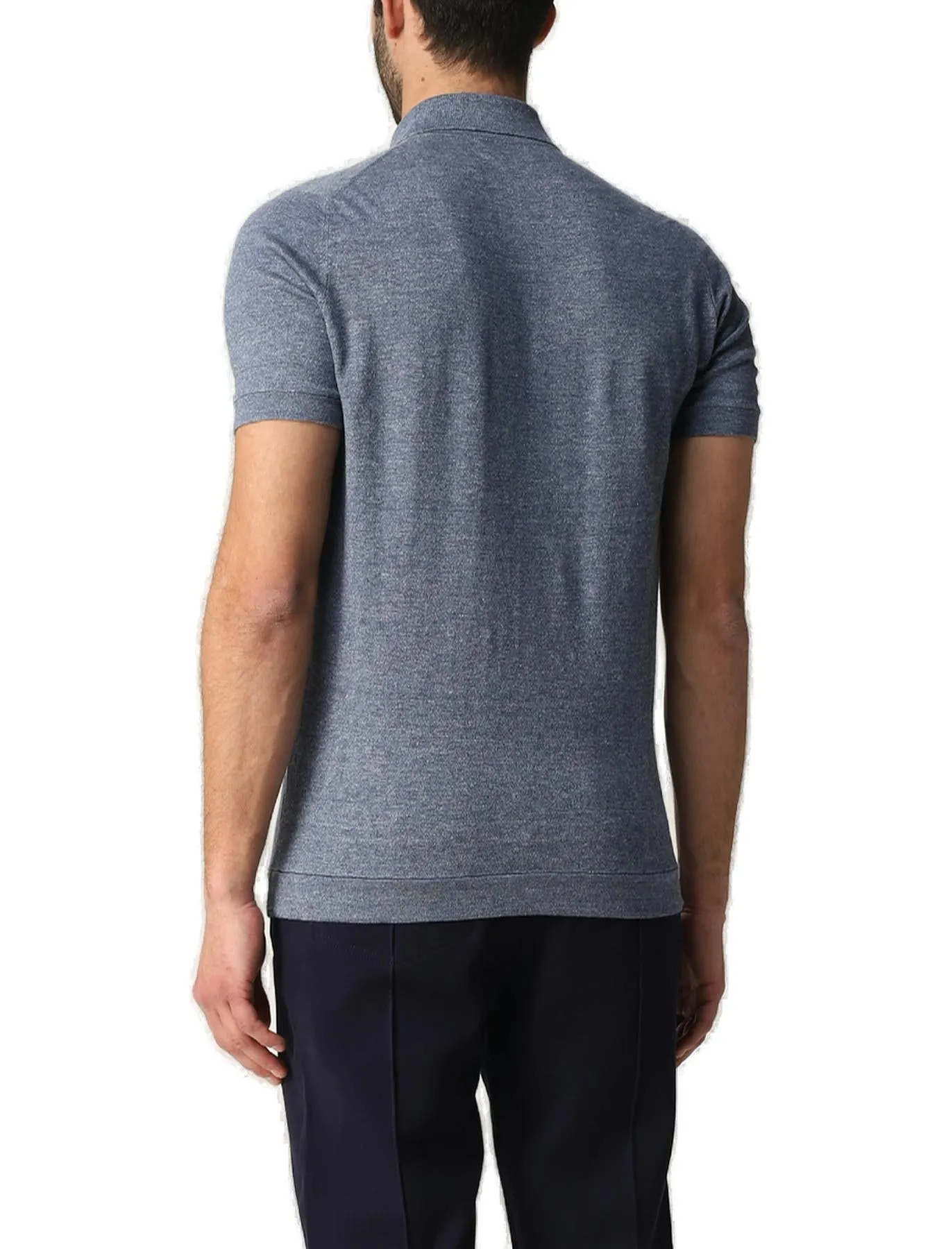 Brunello Cucinelli Buttoned Short-Sleeved Polo Shirt