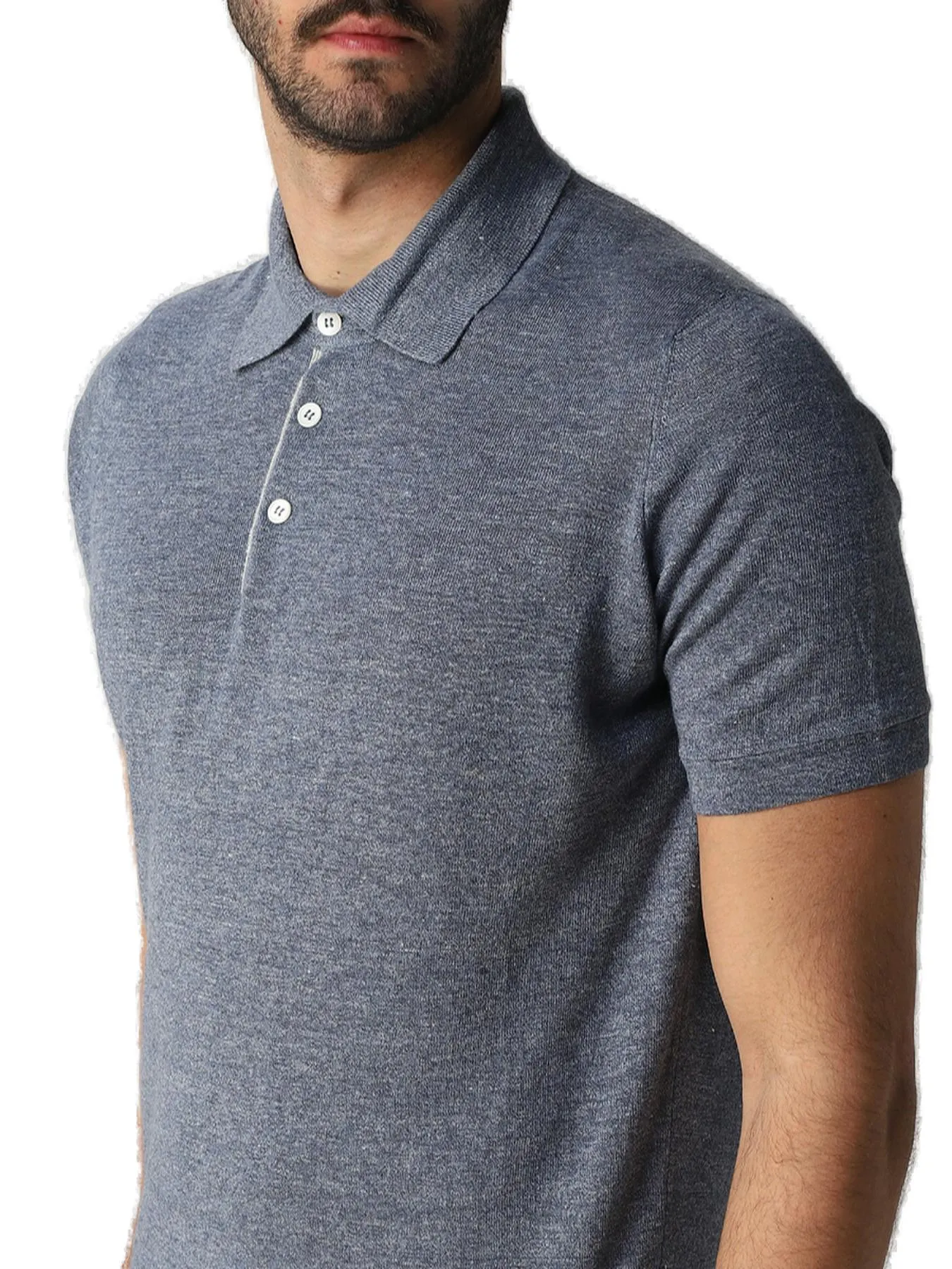 Brunello Cucinelli Buttoned Short-Sleeved Polo Shirt