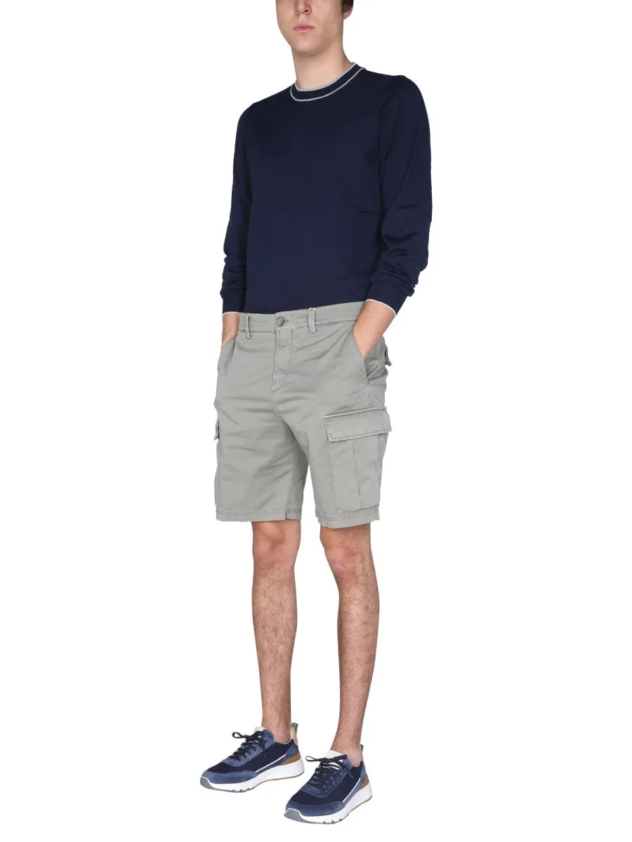 Brunello Cucinelli Crewneck Ribbed Hem Sweater
