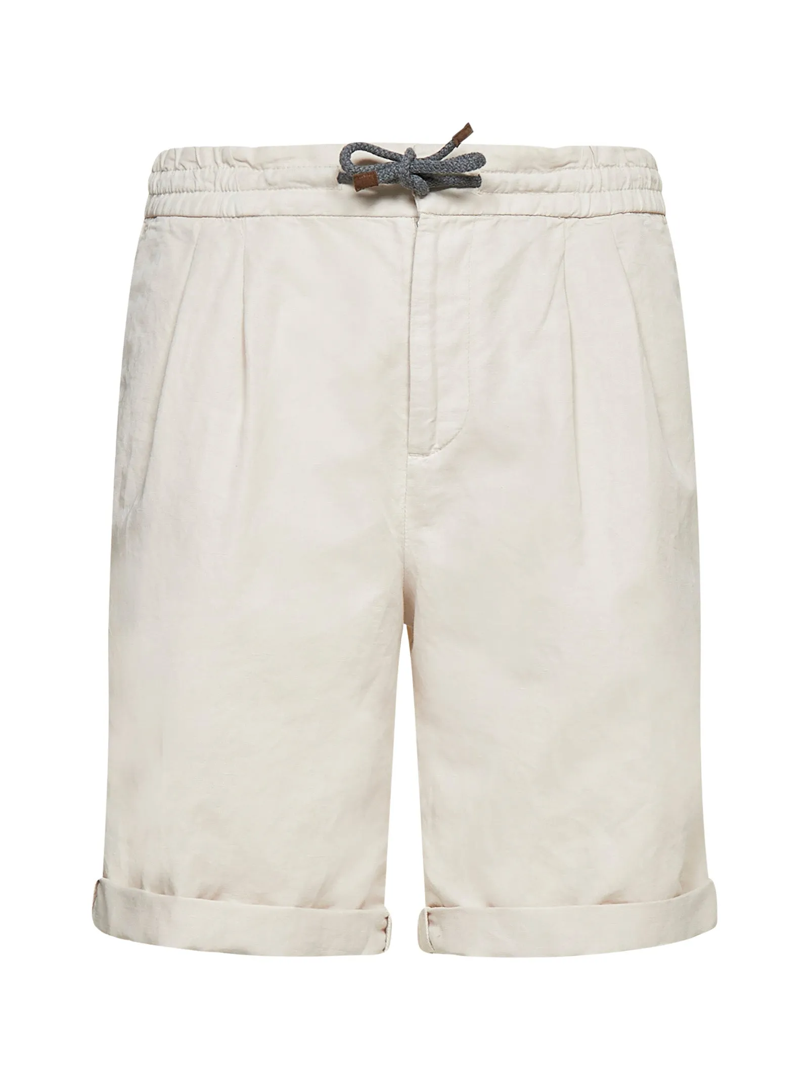 Brunello Cucinelli Drawstring Straight Cut Shorts