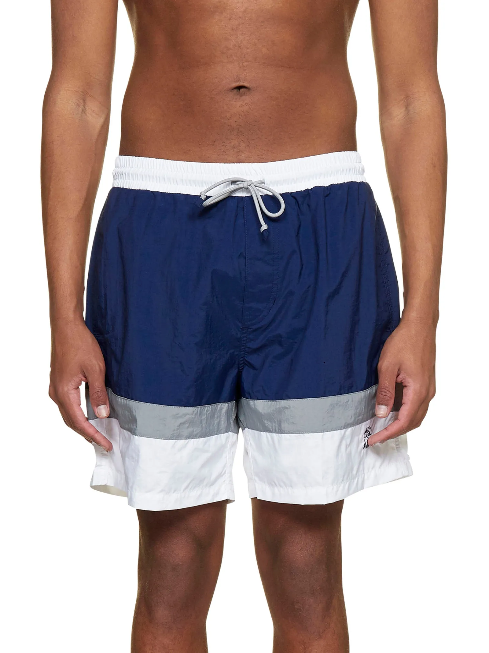 Brunello Cucinelli Drawstring Swim Shorts