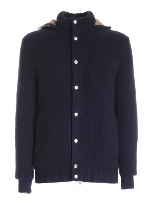 Brunello Cucinelli Hooded Bomber Jacket