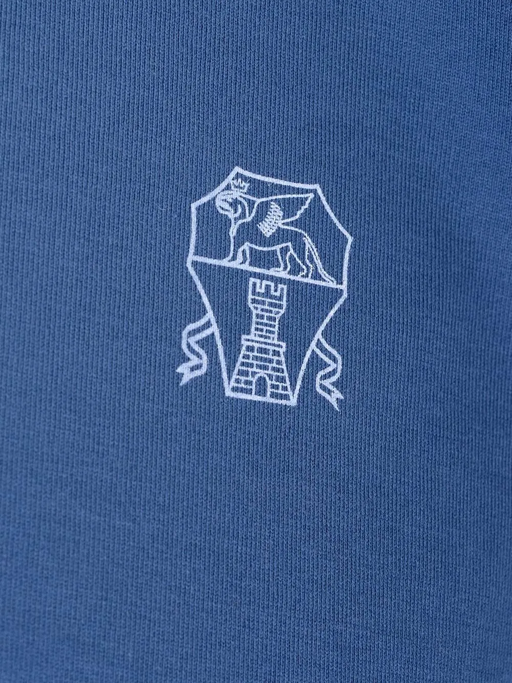 Brunello Cucinelli Logo Printed Crewneck T-Shirt