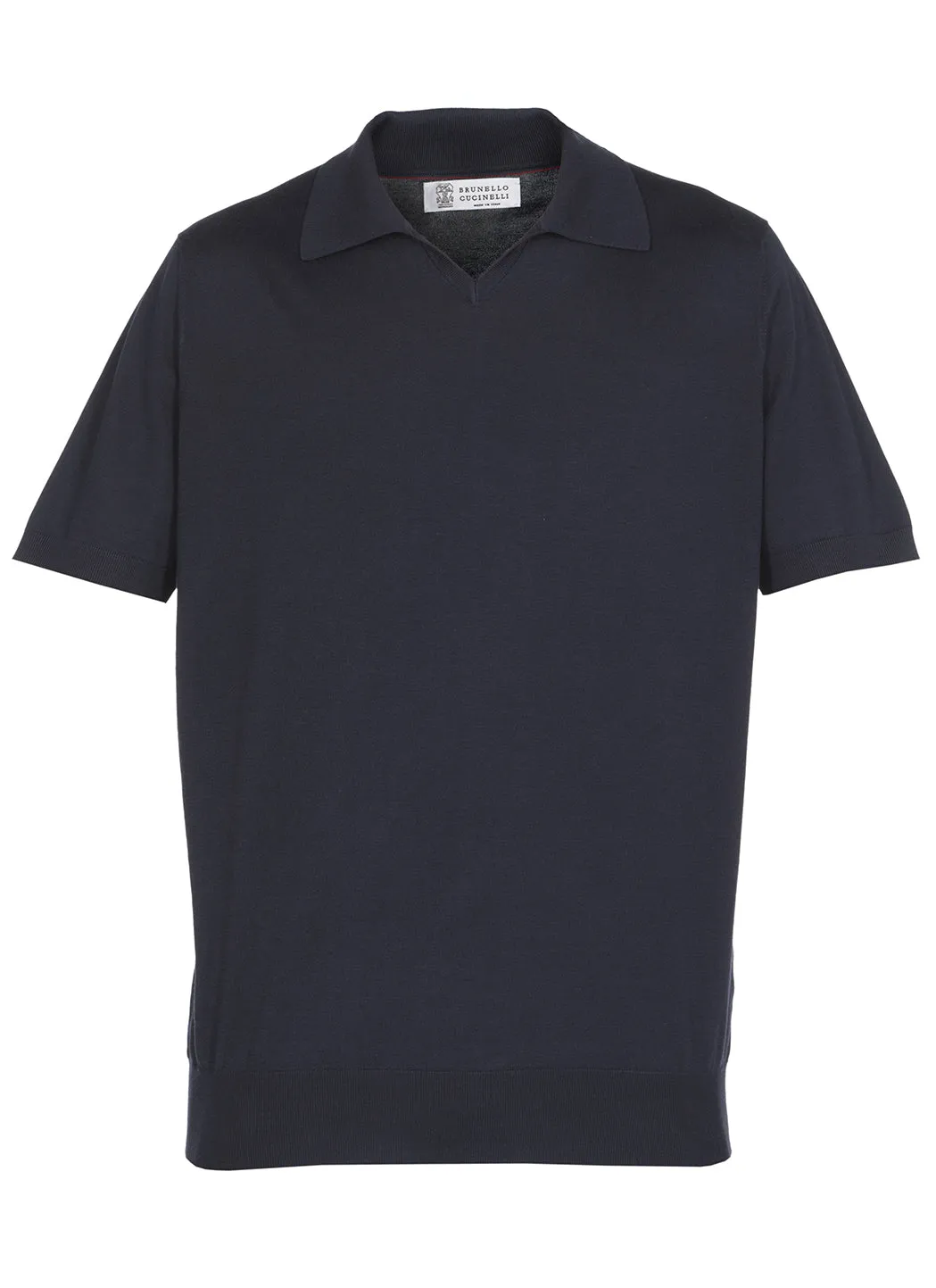 Brunello Cucinelli Short-Sleeved Polo Shirt