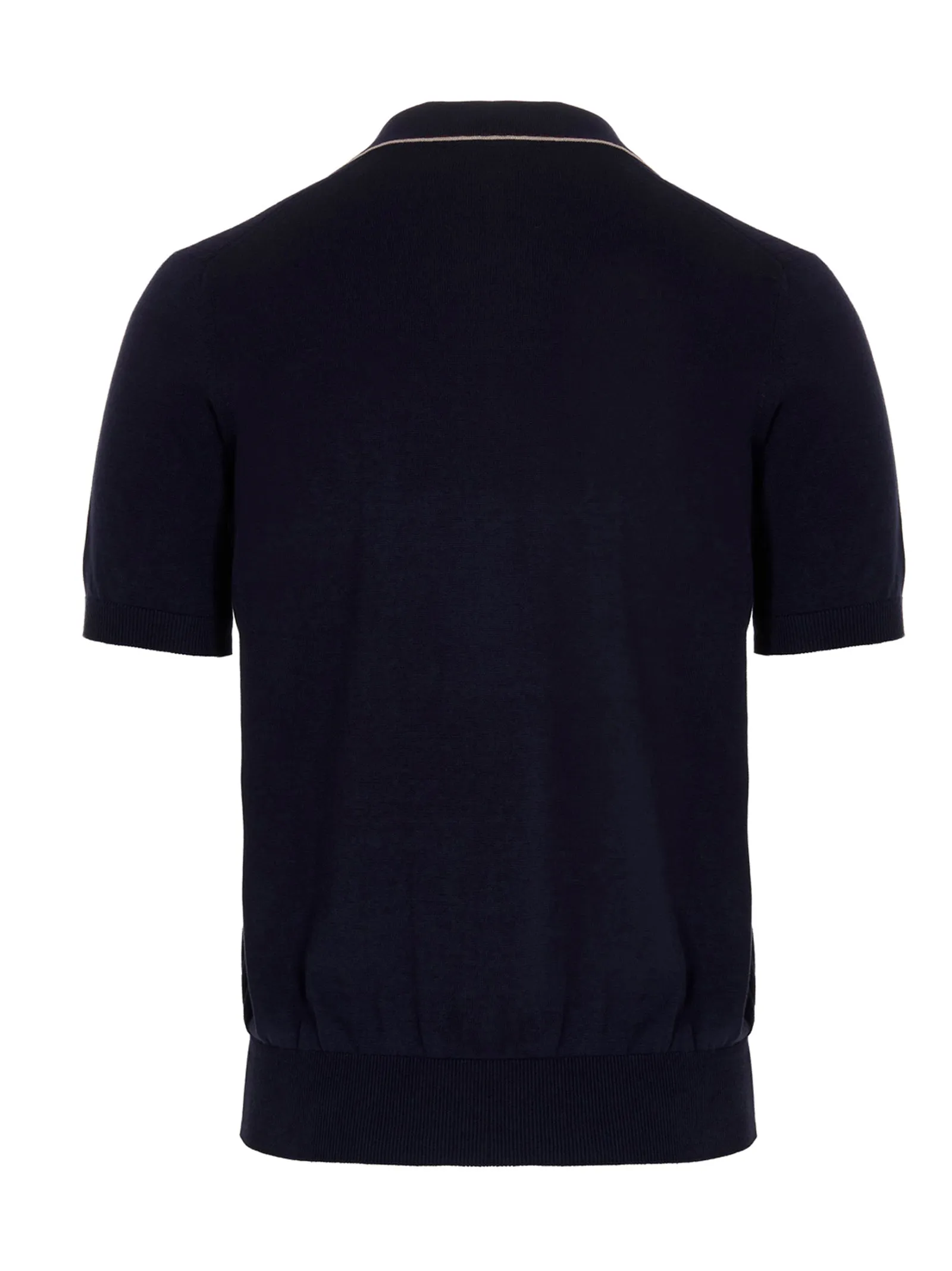 Brunello Cucinelli Straight Hem Polo Shirt