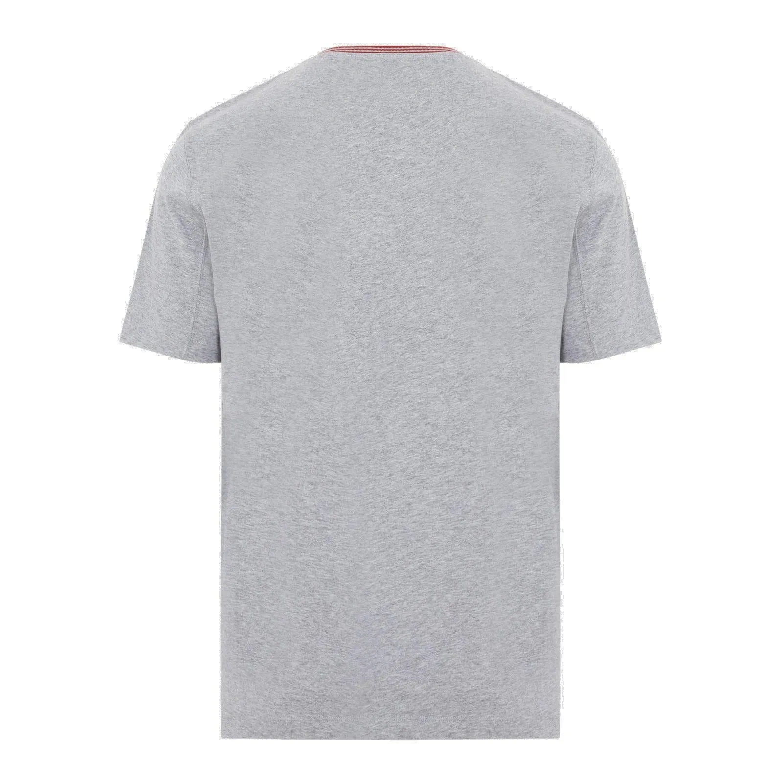 Brunello Cucinelli Stripe Trim Crewneck T-Shirt
