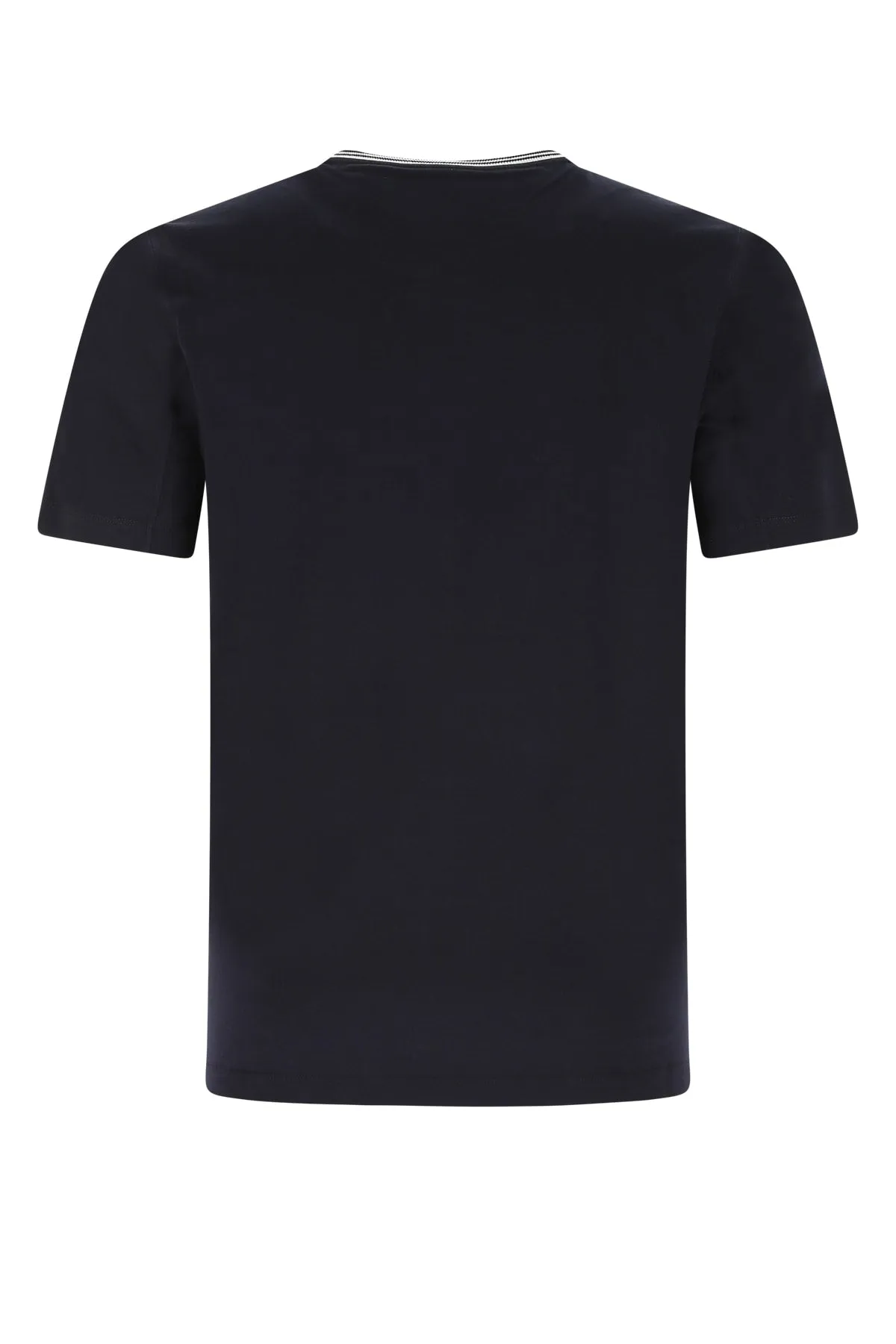 Brunello Cucinelli Stripe Trim Crewneck T-Shirt