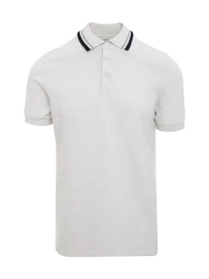 Brunello Cucinelli Striped Collar Polo Shirt
