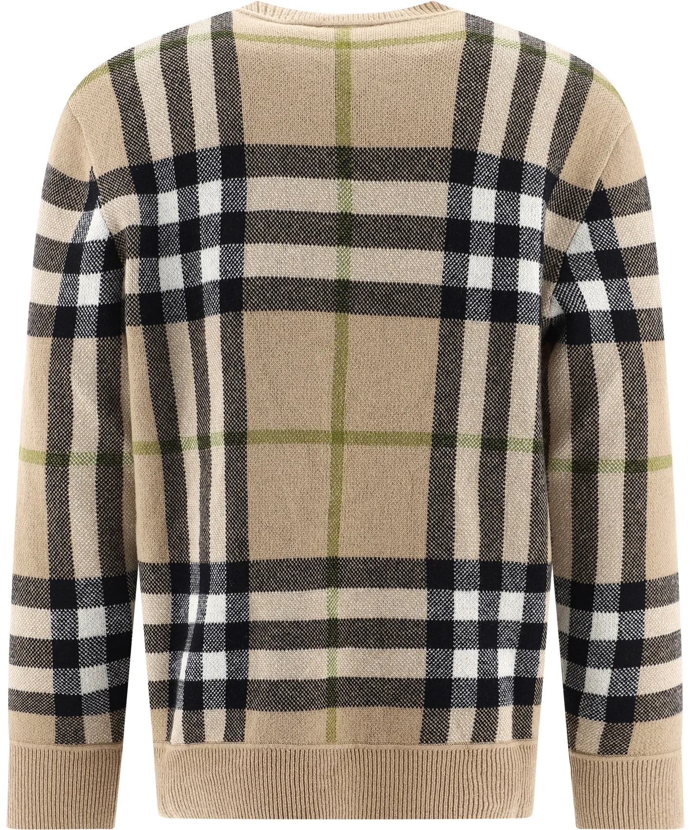 Burberry Check Knitted Sweater