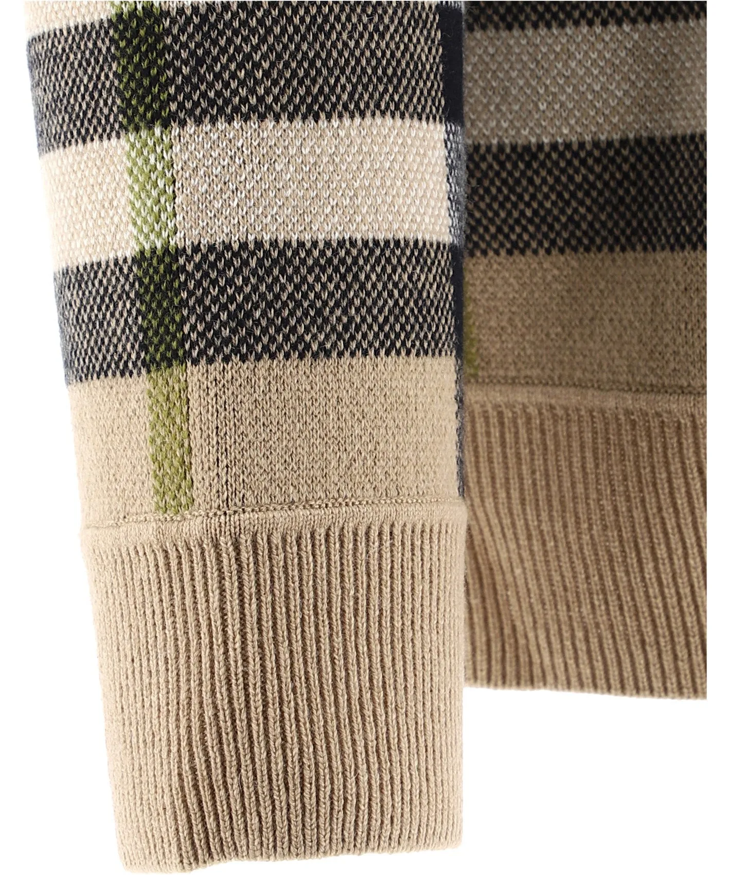 Burberry Check Knitted Sweater