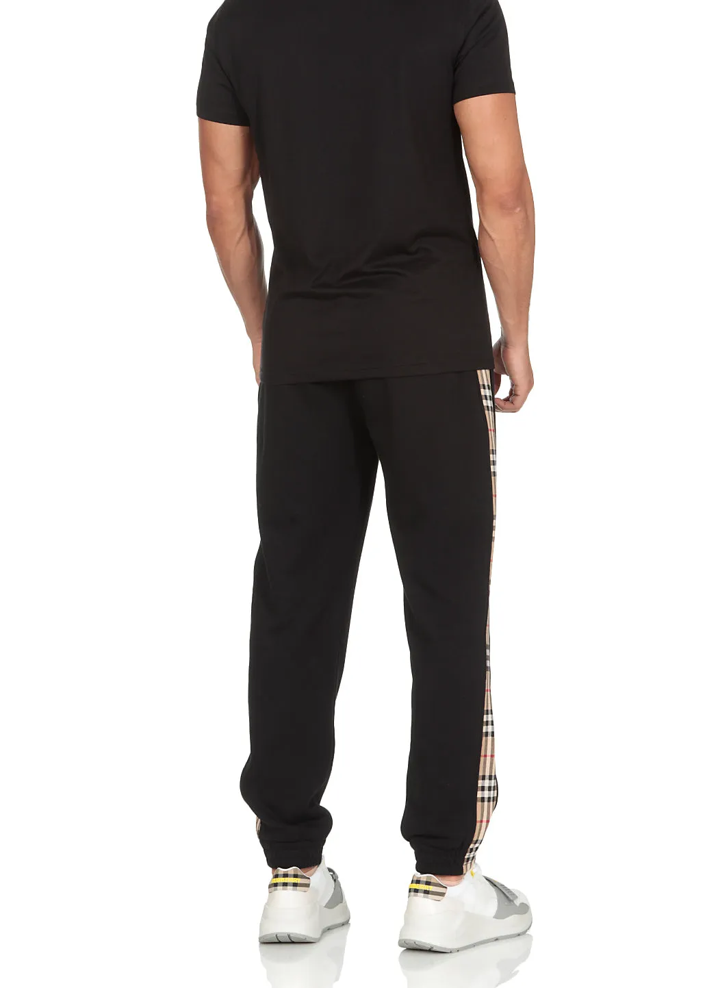 Burberry Check Panelled Track Pants