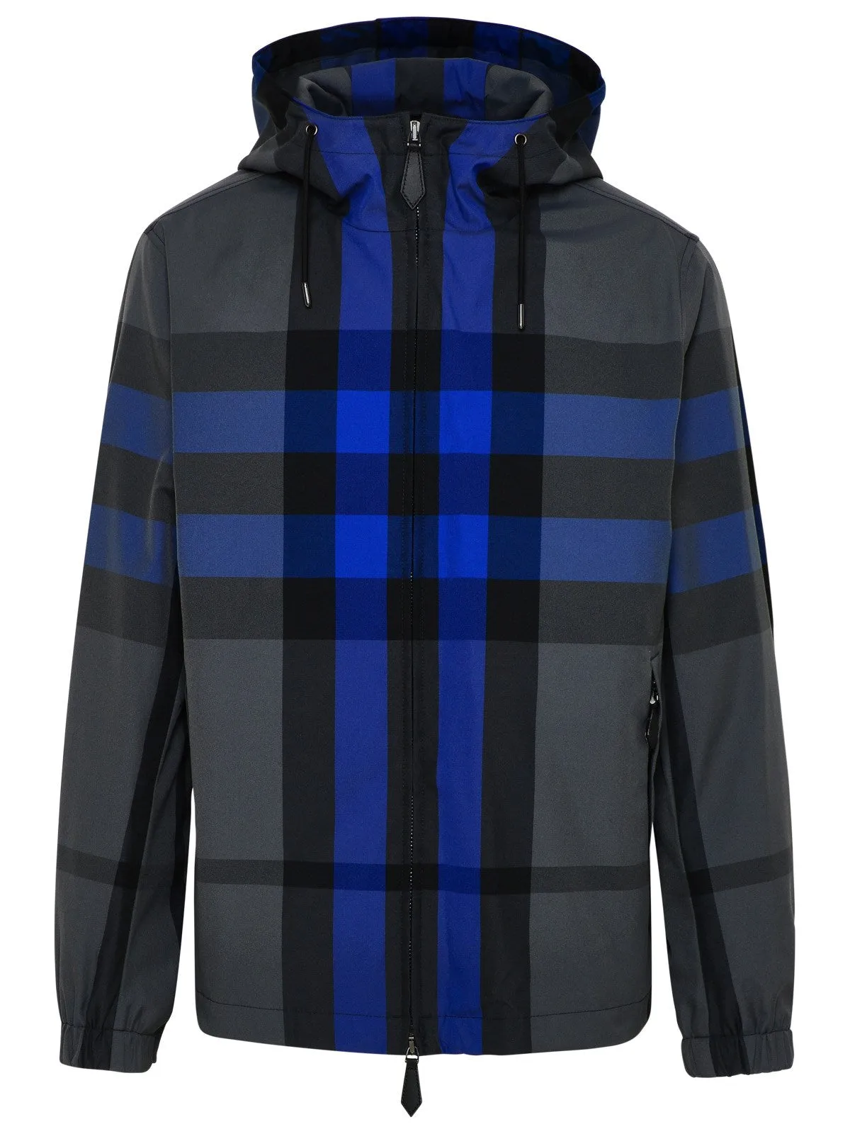 Burberry Checked Hooded Jacket