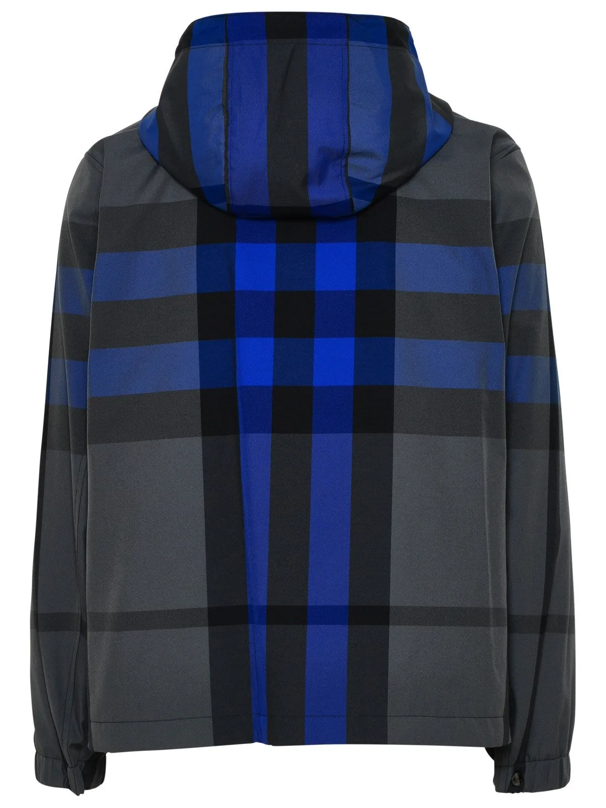 Burberry Checked Hooded Jacket