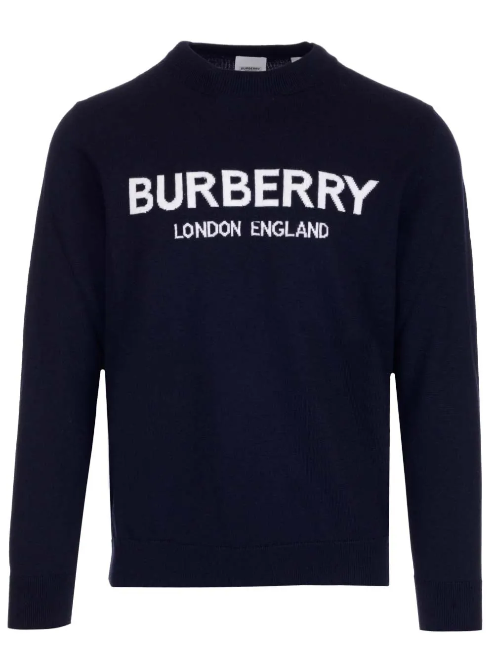Burberry Logo Intarsia Sweater