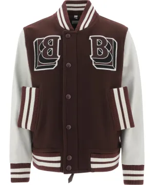 Burberry Logo Patch Varsity Jacket