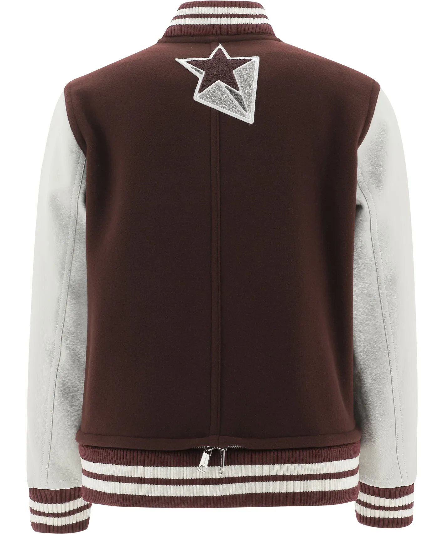 Burberry Logo Patch Varsity Jacket