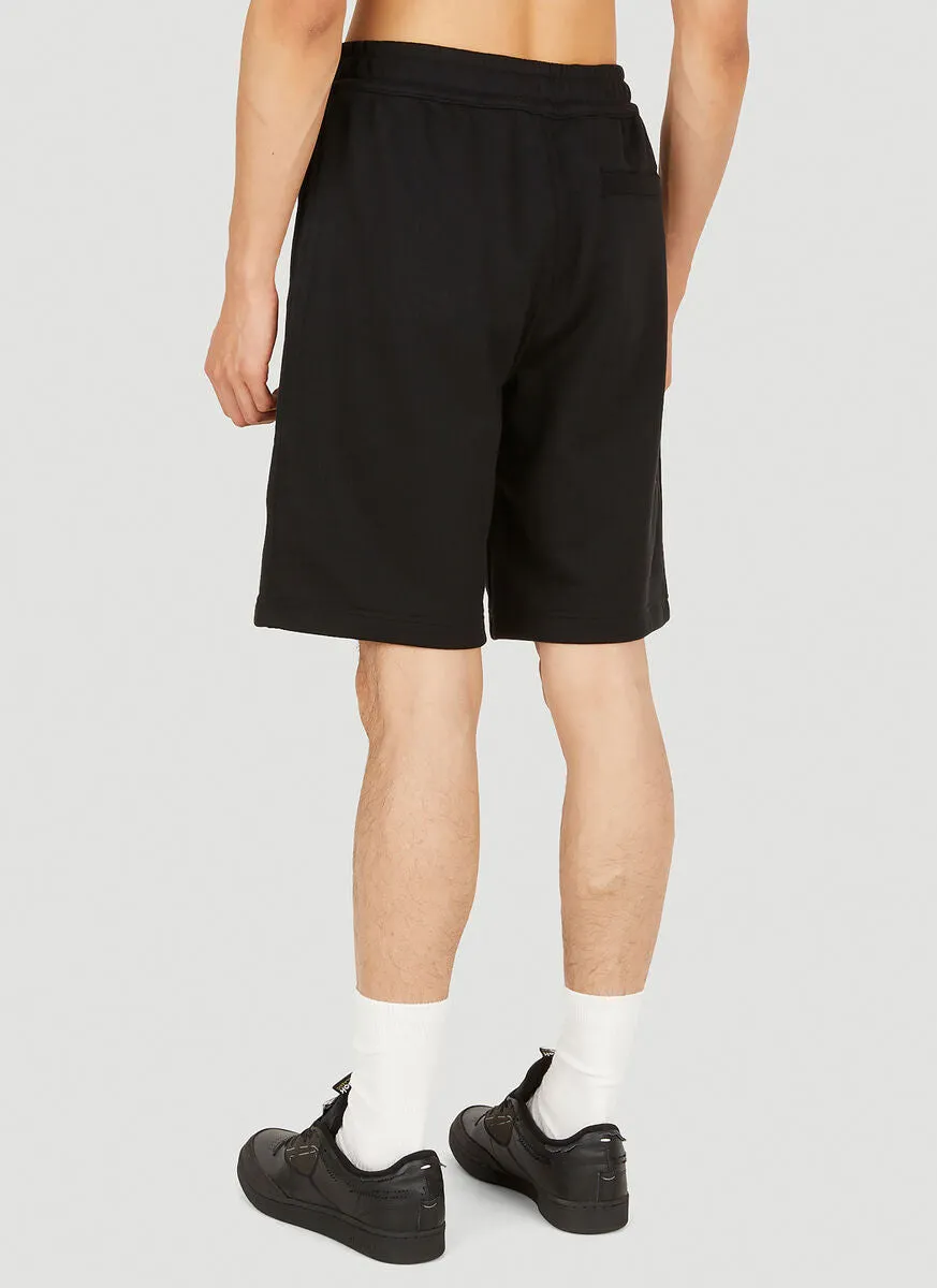 Burberry Logo Print Elasticated-Waist Shorts